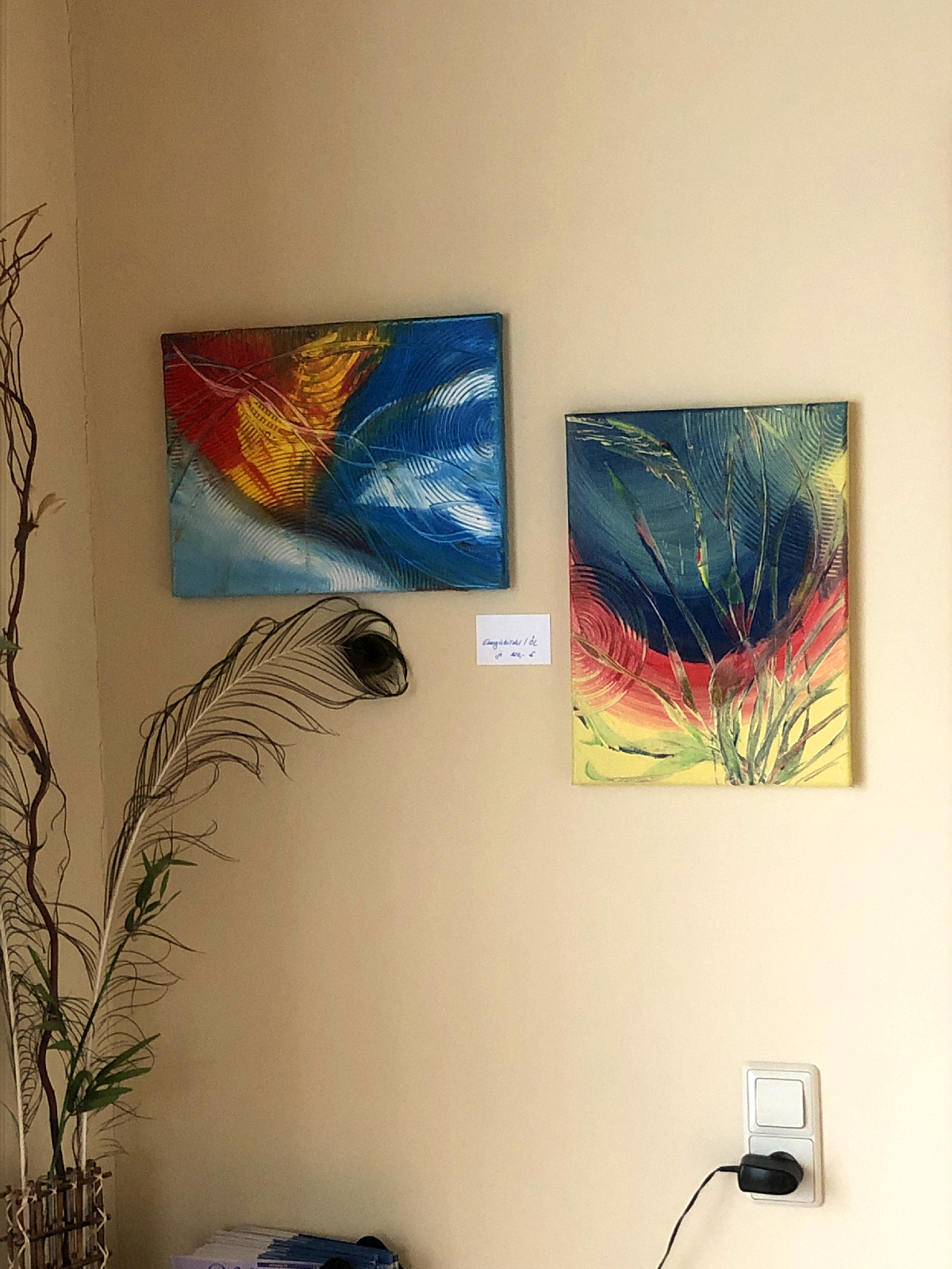 Energiebilder Öl auf Leinwand Energiebilder Öl auf Leinwand