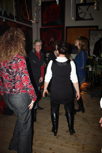 beim Tanzen beobachtet beim Tanzen beobachtet